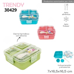 [L33889] LUNCHERA TRENDY + VASO (L33889)