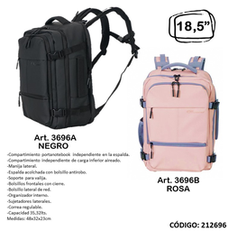 [L212696] MOCHILA VIAJE PORTANOTEBBOK 18.5" ELF (L212696)