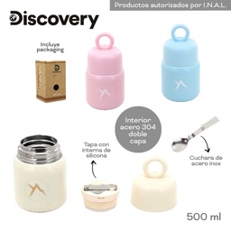 [R30417] TERMO ALIMENTO DISCOVERY 50ml. ACERO (R30417)