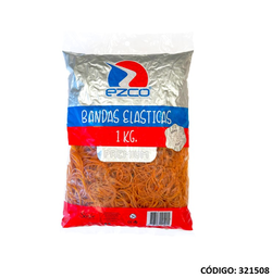 [L321508] BANDAS ELASTICAS EZCO  X1kg. PREMIUM (L321508)