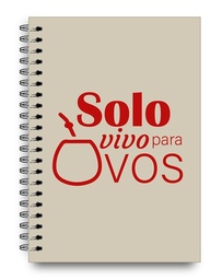 [L105711] CUADERNO A5 16X21 PAPERLAND ECO TRADICIONAL FRASES RAYADO (L105711)