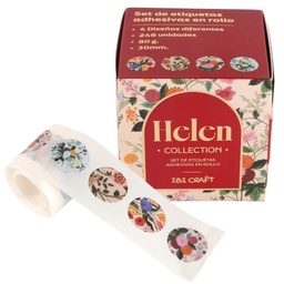 [L354300] ETIQUETA ROLLO ADHESIVAS IBI CRAFT HELEN (L354300)