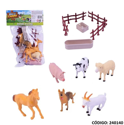 [L240140] ANIMALES DE LA GRANJA FIBRO + ACCESORIOS (J240140)