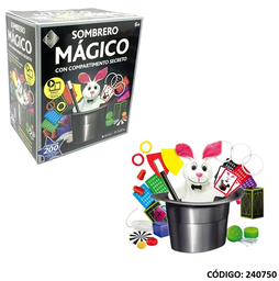[J240750] SOMBRERO MAGICO CON COMPARTIMIENTO SECRETO (J240750)