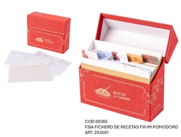 [L69365] FICHERO DE RECETAS FW IM POMODORO (L69365)