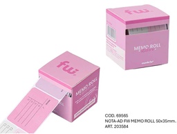 [L69565] NOTA ADHESIVA FW MEMO ROLL 50X35mm. (L69565)