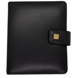 [L4056] AGENDA 2027 N6 CITANOVA DIARIA CUERO VACA SUPERIOR CON BROCHE NEGRO (L4056)
