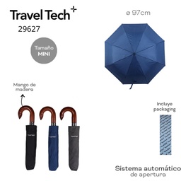 [R36265] PARAGUAS TRAVEL CORTO (R36265)