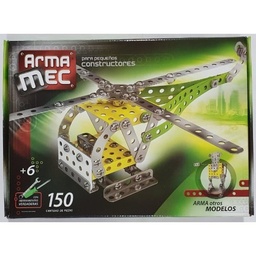 [J110756] SET ARMAMEC HELICÓPTERO 150 PIEZAS (J110756)