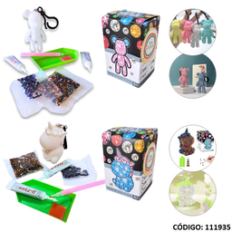 [J111935] ARTE CON DIAMANTE 3D OSITO/UNICORNIO (J111935)