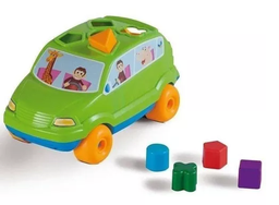 [J8427] AUTITO DIDACTICO CON ENCASTRES CALESITA (J8427)