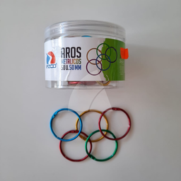 [L117651] AROS METAL N.50 COLOR x 50 unidades (L117651)