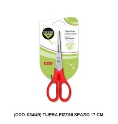 [L34490] TIJERA PIZZINI ESCOLAR SPAZIO 17cm PS70 (L34490)